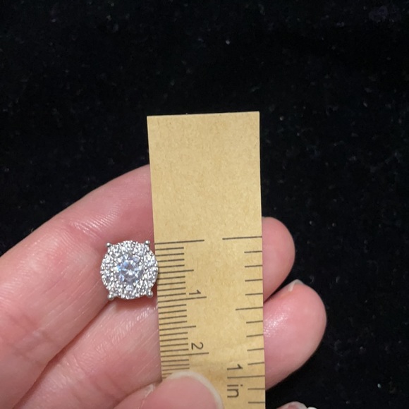 🇮🇹 Silver 925 Zirconia Stud Earrings - Picture 5 of 5